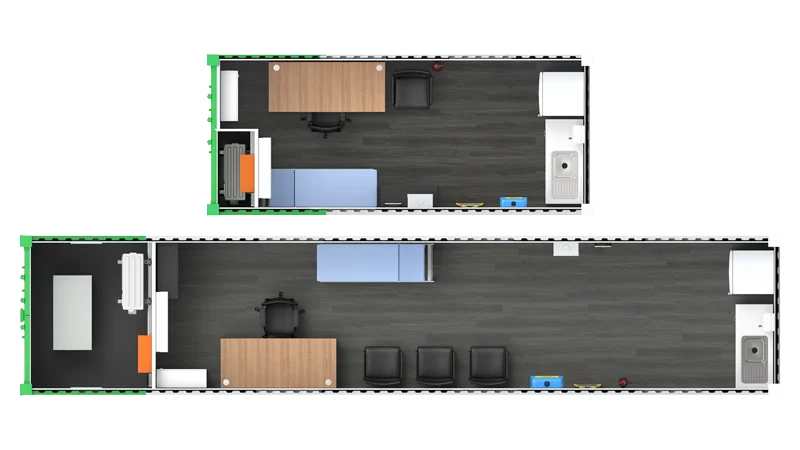 Conex Off-Grid First Aid Rooms